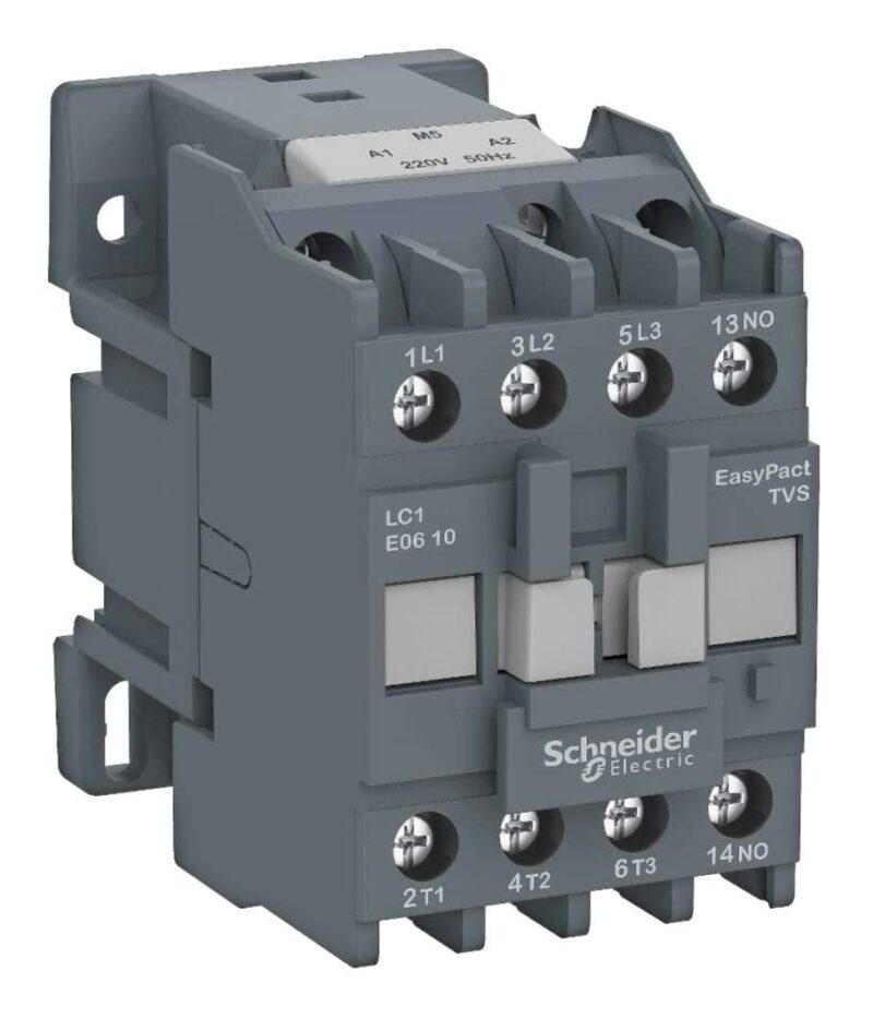 Three Pole Front Mounting Auxiliary Block 10 A