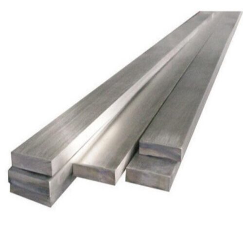 HARIOM STEEL AND ENGINEERS Flat Bright Metal Bar Carbon Steel EN 8D 15 - 80 mm