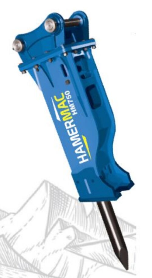 HAMERMAC Rock Breaker 500 - 900 bpm HM750