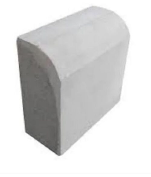 OM Round Top Concrete Kerb Stones 410 x 300 x 150 mm