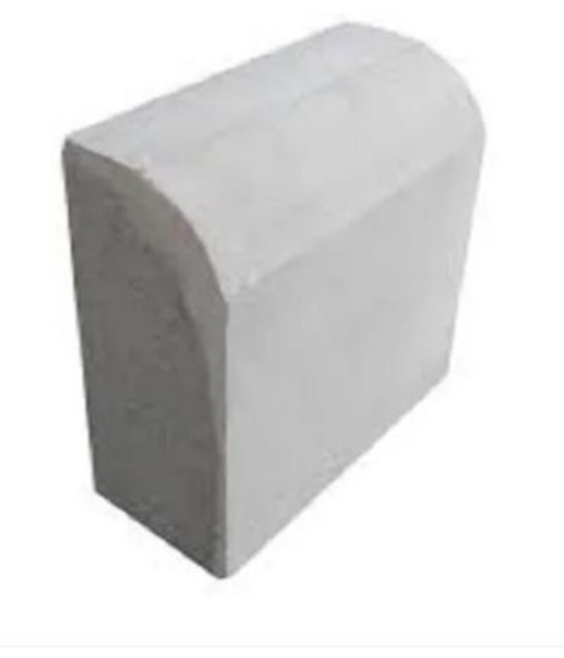 OM Round Top Concrete Kerb Stones 410 x 300 x 150 mm