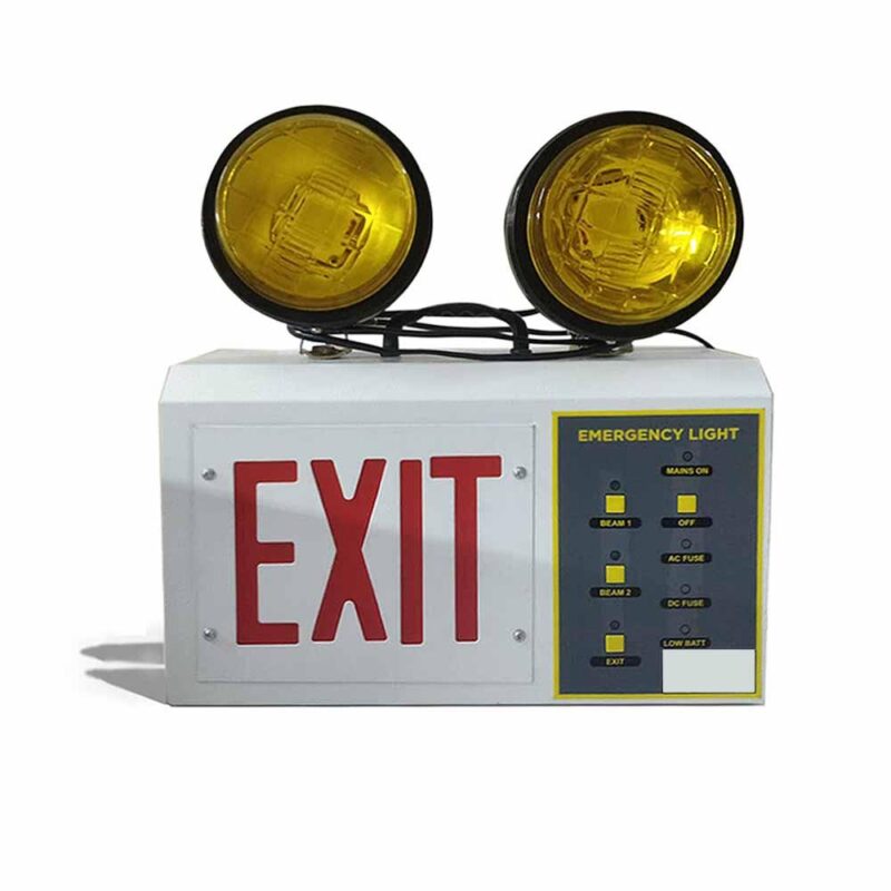 16367-1457_image_0.jpg VTEL3250G 2 x 20 W Emergency Light Unit Upto 4 hr Wall Mounting