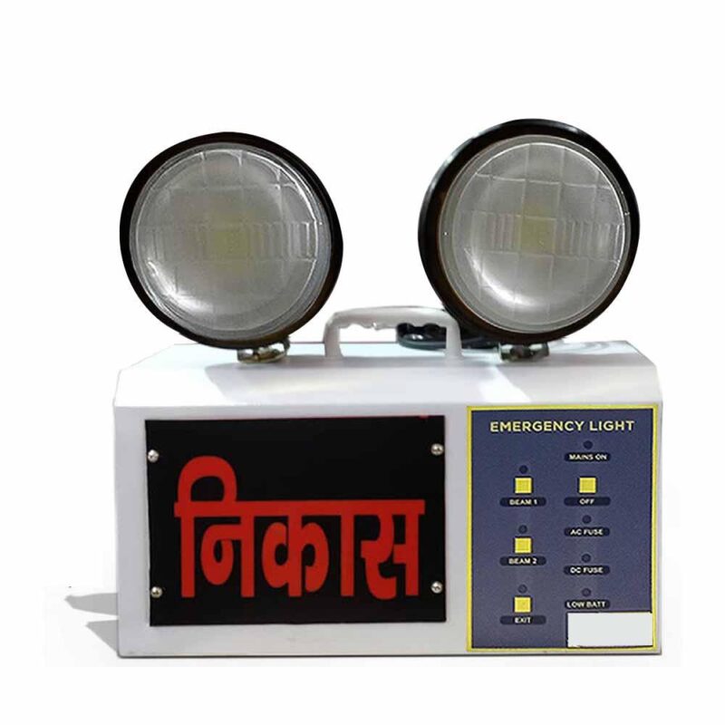 VTEL3250J 2 x 20 W Emergency Light Unit Upto 4 hr Wall Mounting