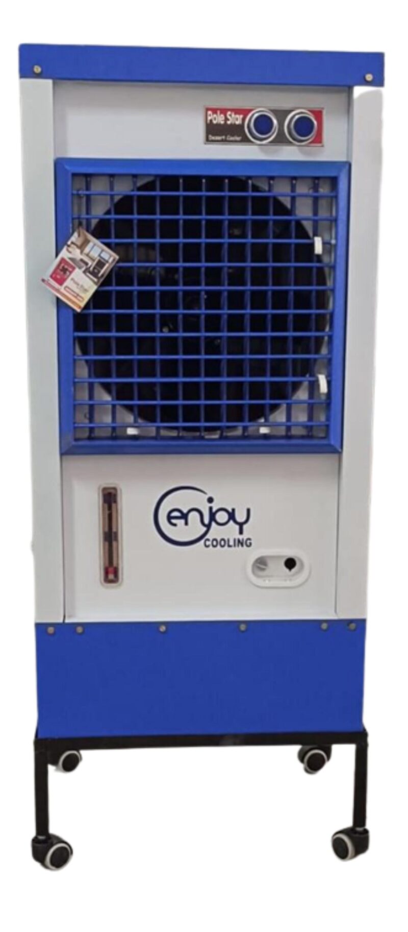 16369-765_image_0.jpg Pole Star Mild Steel Blue and White 40 L Domestic Air Cooler
