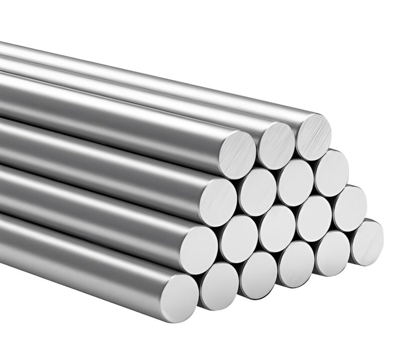 Steel Smith Round Grounded Metal Bar Stainless Steel E250 76 mm