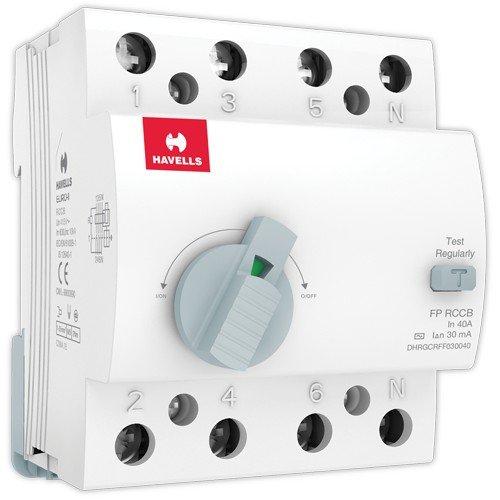 HAVELLS 40 A Four Pole 30 mA RCCB