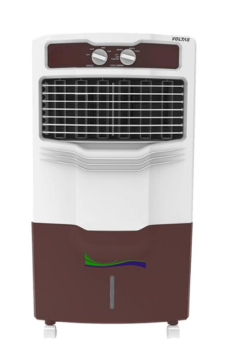 VOLTAS Plastic White and Brown 28 L Domestic Air Cooler