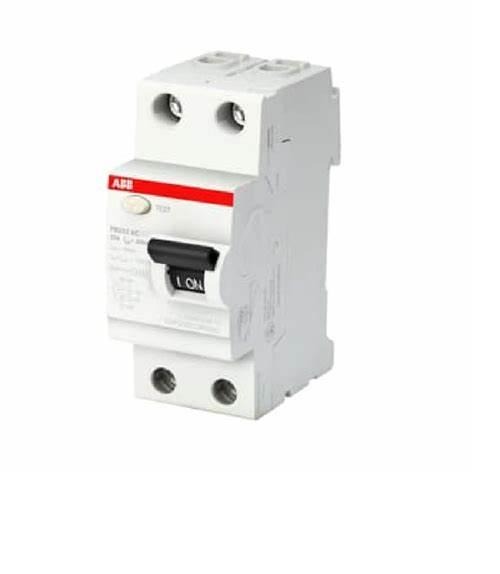 ABB 40 A Double Pole 30 mA RCCB