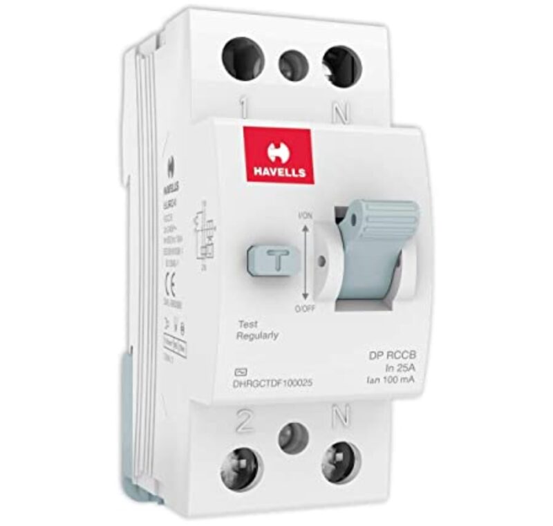 16691-4726_image_0.jpg HAVELLS 25 A Double Pole 100 mA RCCB