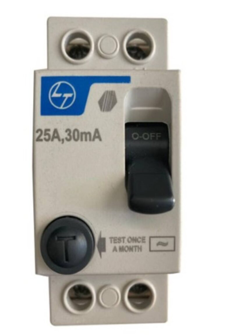 L&T 25 A Double Pole 30 mA RCCB