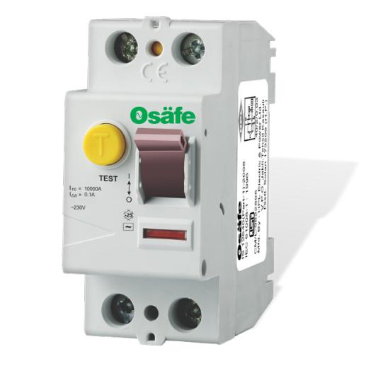 HPL 25 A Double Pole 30 mA RCCB