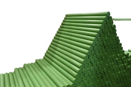 Hariom Round Coated Metal Bar Steel Grade 40 16 mm