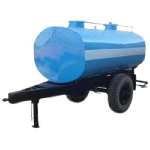 4000 L Mild Steel Water Tank Trolley Blue