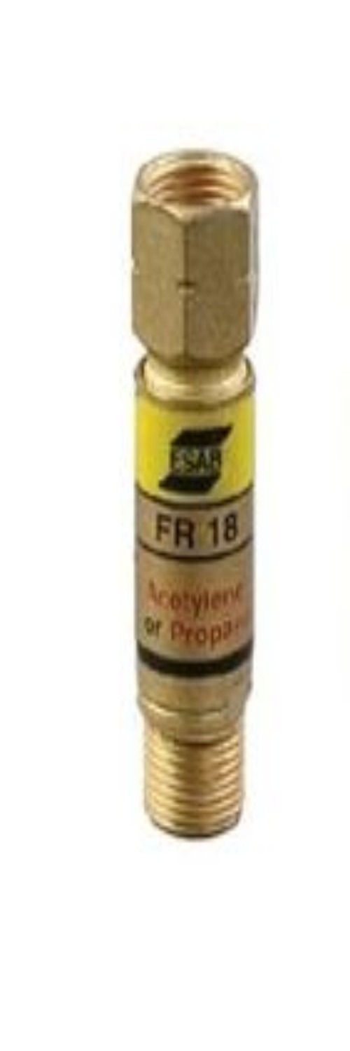 ESAB 1.5 bar Gas Flashback Arrestor FR 18 Acetylene G 3/8 LH
