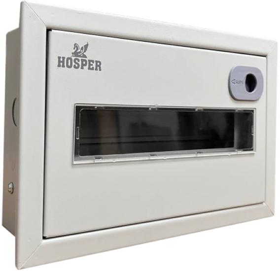 HOSPER Single Phase 10 Way SMC Distribution Box