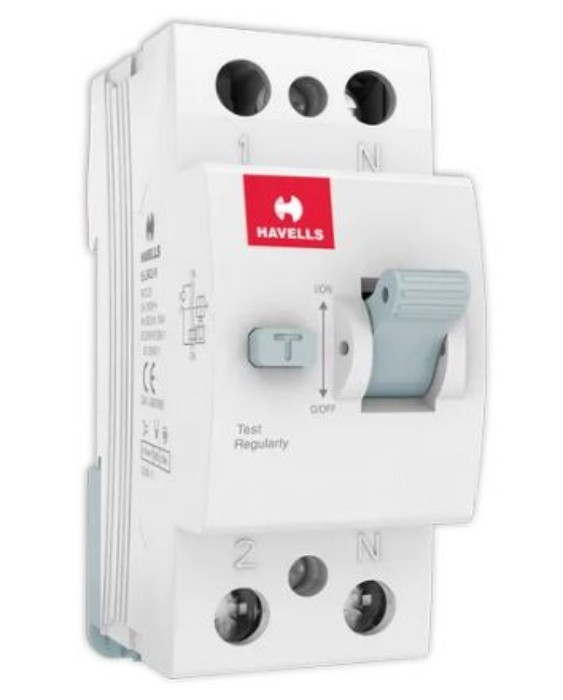 HAVELLS DHRACMDF100016 16 A Double Pole 100 mA RCCB