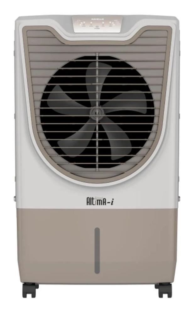 HAVELLS Altima I Plastic White  and Champagne Gold 70 L Domestic Air Cooler