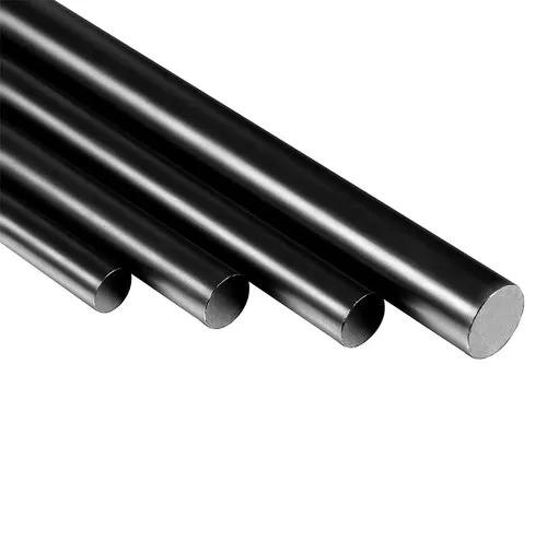 BSPL Round Black Metal Bar Mild Steel E250 A 100 mm