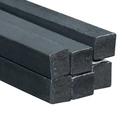 BSPL Square Black Metal Bar Mild Steel E250 A 16 x 16 mm