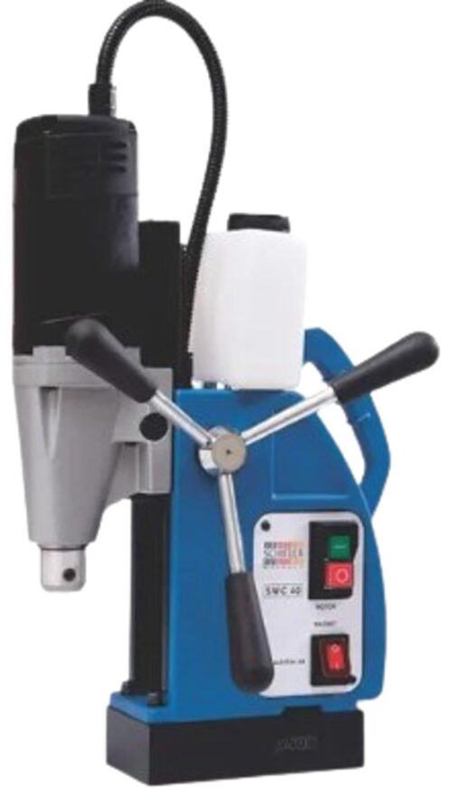 17118-3591_image_0.jpg SCHIFLER 40 mm Magnetic Drilling Machine SWC 40 1150 W 510 rpm