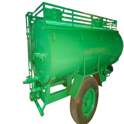 5000 L Mild Steel Water Tank Trolley Green