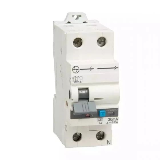 L&T AURAD202510 25 A Double Pole 100 mA RCCB