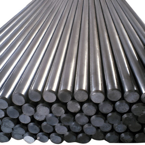 Generic Round Black Metal Bar Mild Steel Fe 500D 10 mm