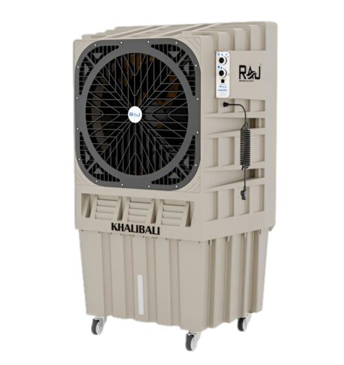RAJ Coolers RAJ KHALIBALI 125 LTR Plastic White 125 L Domestic Air Cooler