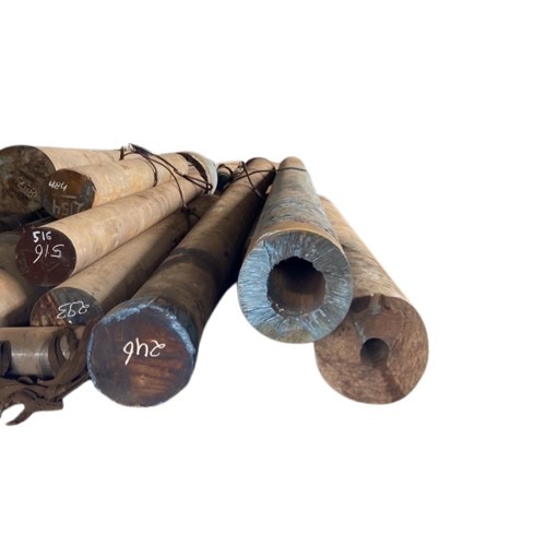 Bhagvati Round Black Metal Bar Mild Steel EN 8 300 mm