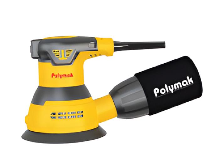 17307-1928_image_0.jpg Polymak 125 mm Orbital Sander PM125ROS 350 W 8000 - 12000 opm
