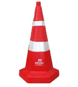 Nilkamal RMHEXDC750HW Traffic Safety Cones