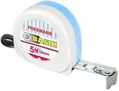 15709-116_image_0.jpg FREEMANS 19 mm Steel Measuring Tapes 5 m White