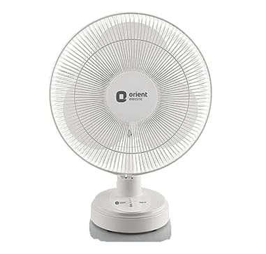 Orient 400 mm 3 Blades White Table Fan