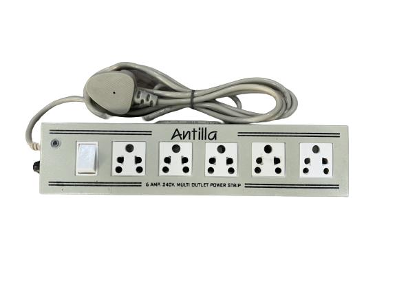 15837-342_image_0.jpg ANTILLA Ex-1+5 Power Strip 5 Socket Universal 2 Mtr. Extension Board