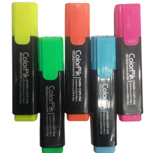 Color Pik Highlighter Pen Multicolour Chisel ASSORTED