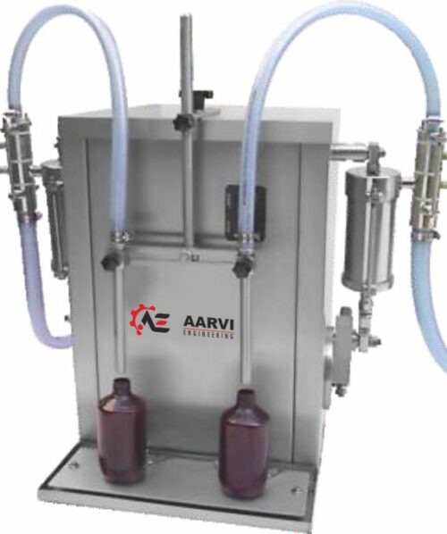 15860-274_image_0.jpg Aarvi Engineering Liquid Semi Automatic Filling Machine AESFM100