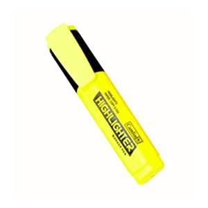 Highlighter Pen Gel Window Yellow