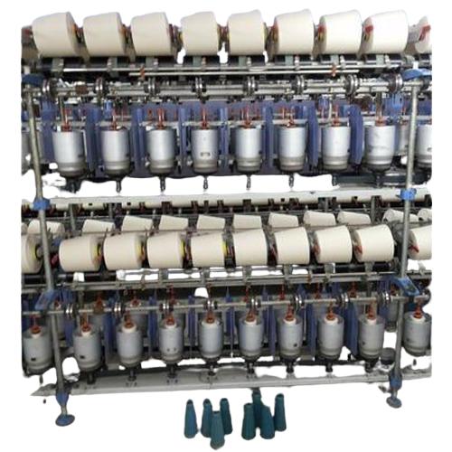 15912-491_image_0.jpg APPLE ENGINEERING Filament Yarn TFO Yarn Twisting Machine JC 6- 300 S 324 Spindle 9 Section