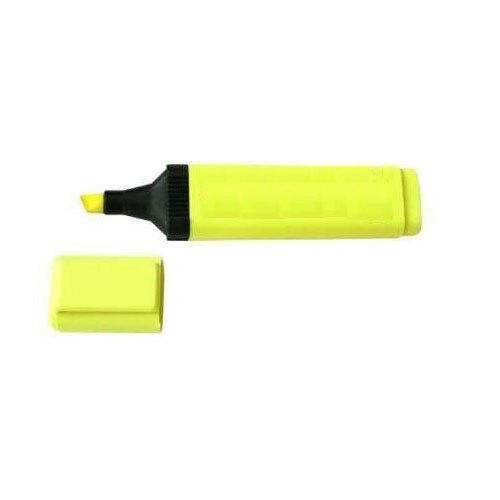 Highlighter Pen Pocket Chisel Yellow