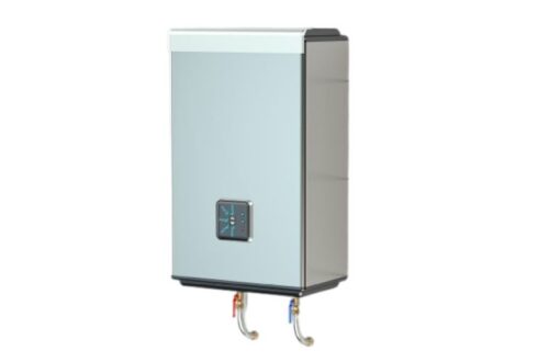 15916-6_image_0.jpg Tankless Water Heaters Condensing Gas Silver SS 50-140' F