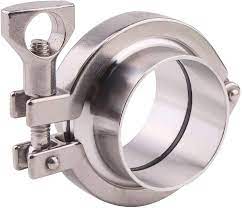 15919-657_image_0.jpg 15 mm Stainless Steel TC Clamps