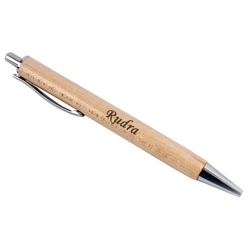 Angad Wooden Black Pen