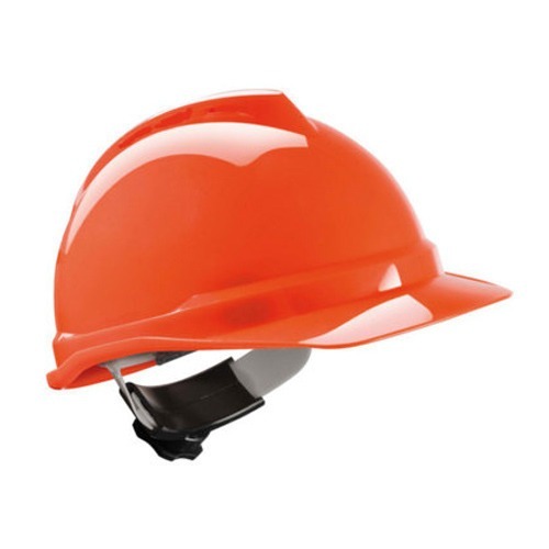 ABS Orange Construction Safety Helmets