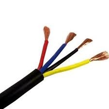 Polycab Annealed Copper Conductor Steel Wire 100 - 240 V Braided Cables 2 Core 0.005 inch