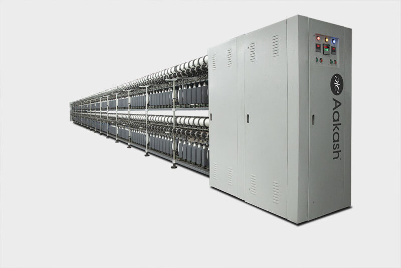 Aakash Filament Yarn TFO Yarn Twisting Machine ST-175 upto 448 spindles upto 16 sections