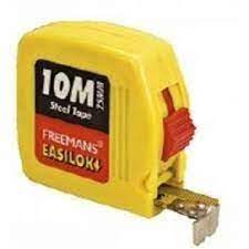 FREEMANS 13 mm Steel Measuring Tapes EASILOK 3 m Yellow