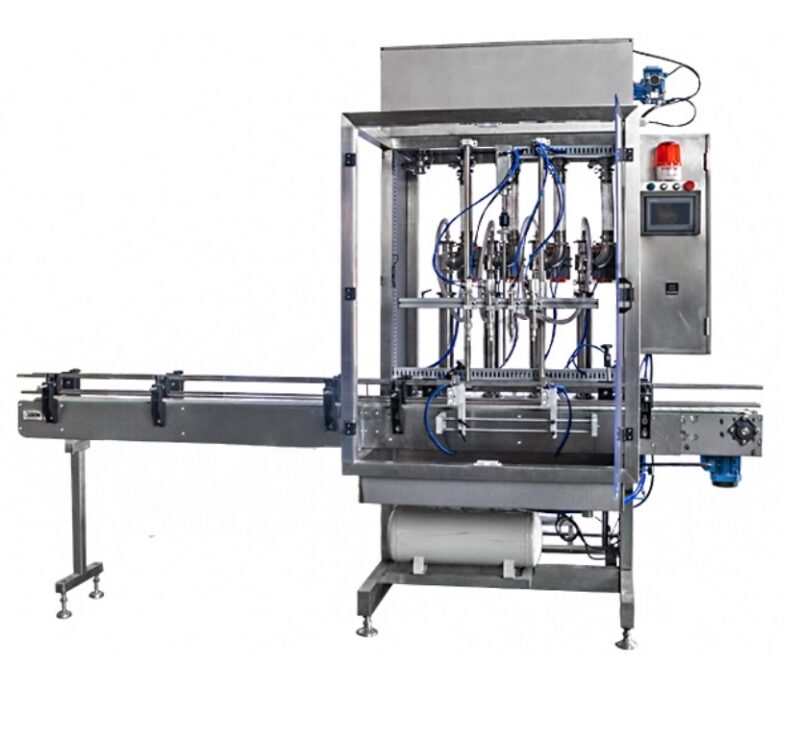 Mahalaxmi Machines 1000 - 2000 bottle/hr Pneumatic Piston Based Automatic Filling Machine