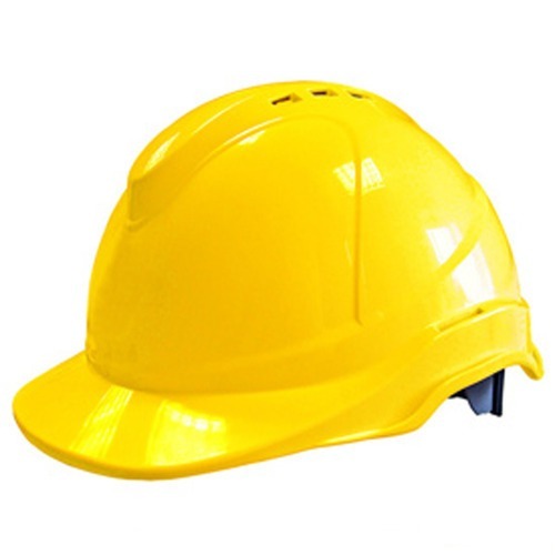 ABS Yellow Air Ventilated Safety Helmets