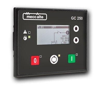 16021-1891_image_0.jpg MECCALTE Genset Controllers GC 250 AMF IP 65 Three Phase