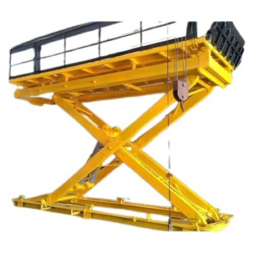 TECMO Industrial 3 Ton 20 Feet Scissor Lift Electric